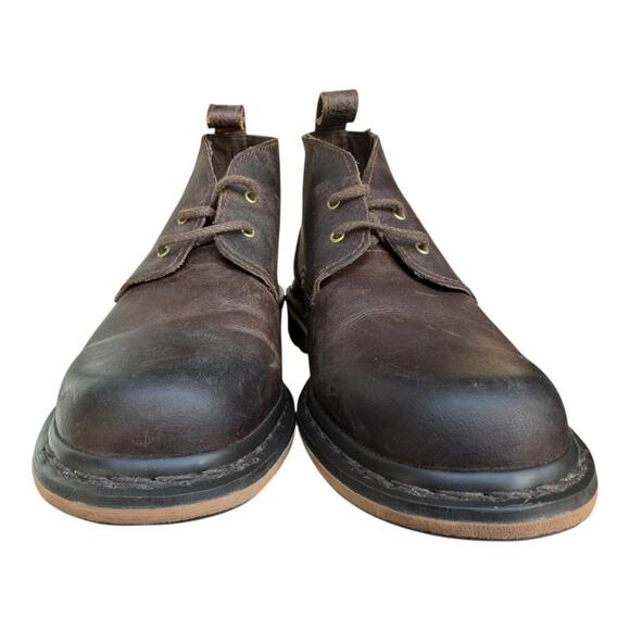 Dr. Martens Deverell Chukka Boot EUC Brown Leather Men size 8 - Picture 3 of 9